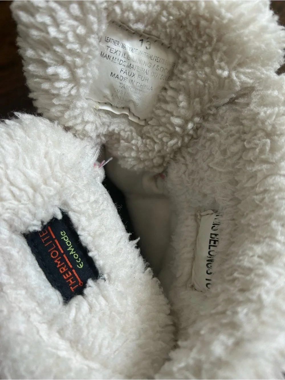 Kids Pink Winter Snow Boots with Faux Fur Trim